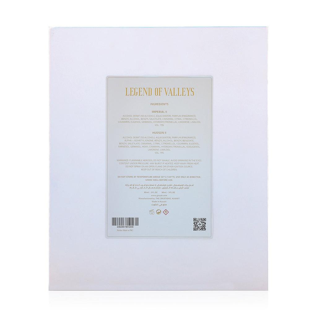 Legend of Valleys Set by Gissah 2x90ml Spray